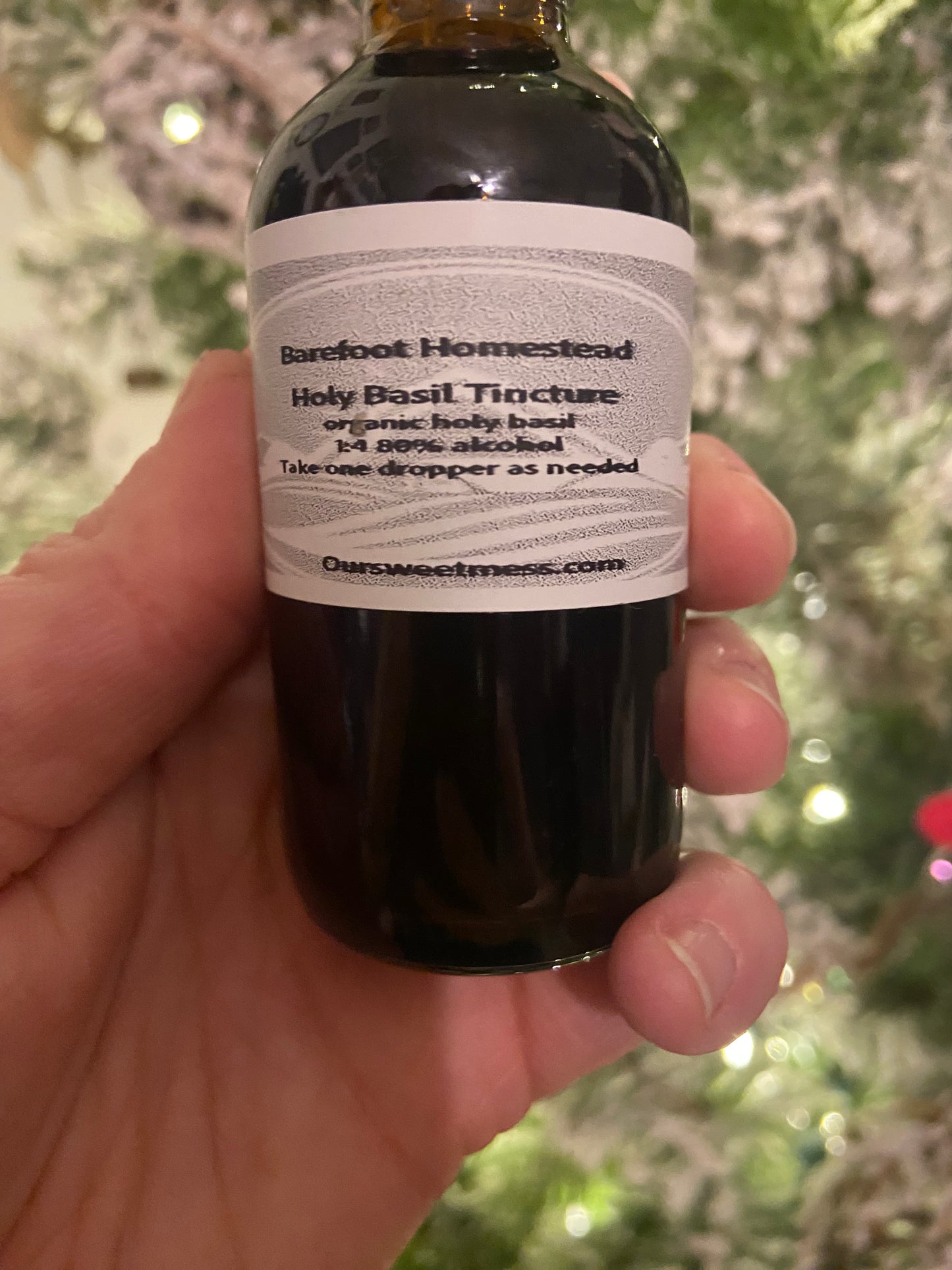 Holy basil tincture